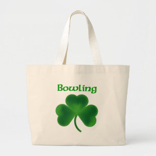 Bolsa Tote Grande Trevo da boliche