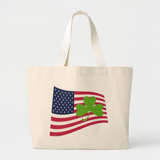 Bolsa Tote Grande Trevo-EUA (Frente)