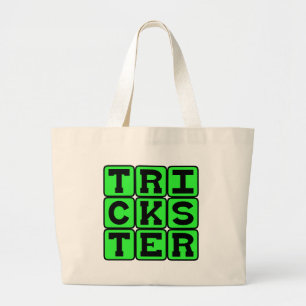 Bolsa Tote Grande Trickster, Illusionista