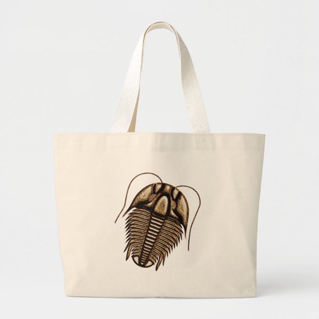 Bolsa Tote Grande Trilobite (Frente)