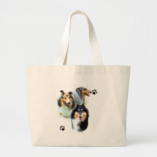 Bolsa Tote Grande Trio do Collie