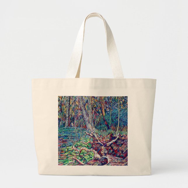 Bolsa Tote Grande Tronco (Frente)