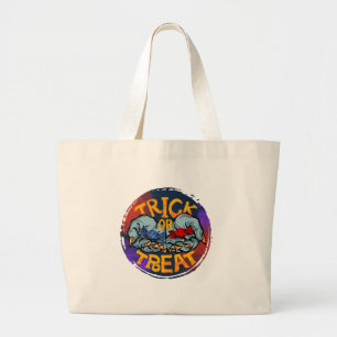 Bolsa Tote Grande Truque ou Tratar