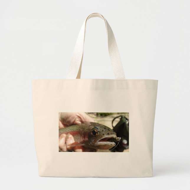 Bolsa Tote Grande Truta nas Mãos (Frente)