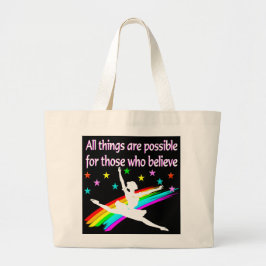 BOLSA TOTE GRANDE TUDO É POSSÍVEL, DANCER DESIGN