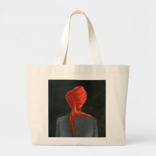 Bolsa Tote Grande Turbante vermelho 2004