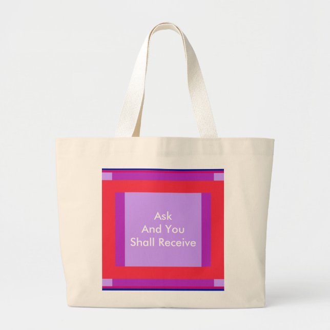 Bolsa Tote Grande ! UCreate Zazzle - Peça-lhe que receba o MUSEU (Frente)