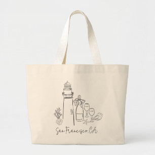 Bolsa Tote Grande Último brinde na festa de despedida de solteira de