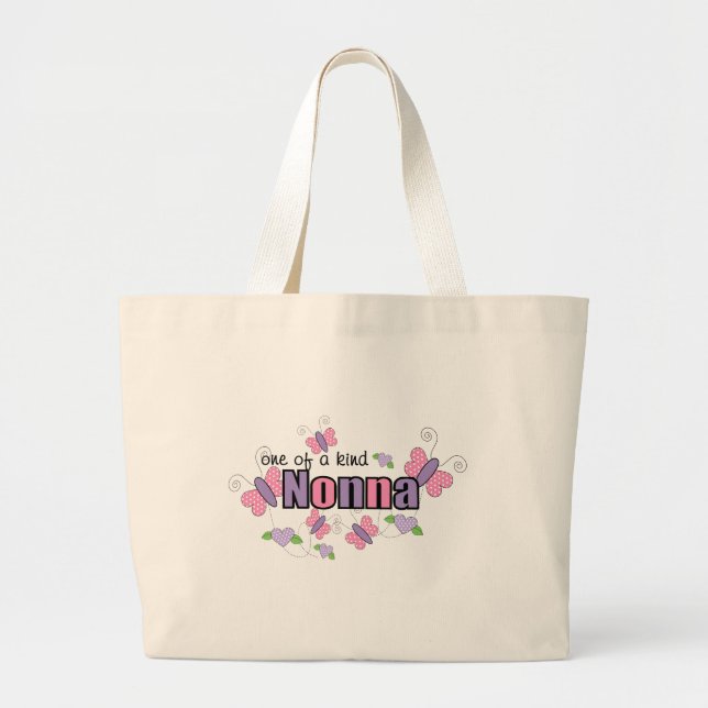 Bolsa Tote Grande Um de um Nonna amável (Frente)