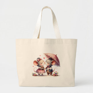 Bolsa Tote Grande Um momento romântico