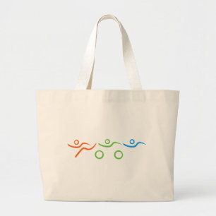 Bolsa Tote Grande Um presente Triathlon excelente para seu amigo ou
