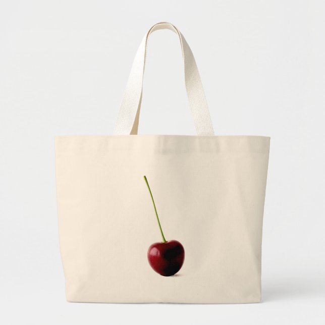Bolsa Tote Grande Uma doce Cherry jtcna (Frente)