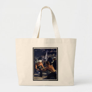 Bolsa Tote Grande Uma mensagem de América