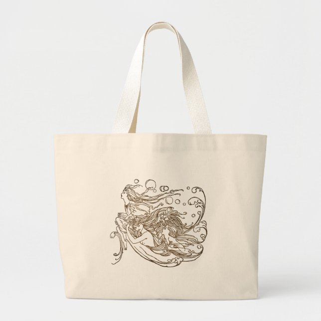 Bolsa Tote Grande Undine (Frente)