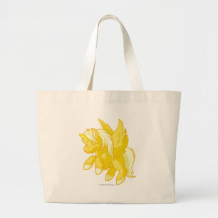 Bolsa Tote Grande Uni ouro
