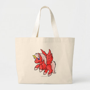 Bolsa Tote Grande Uni vermelho