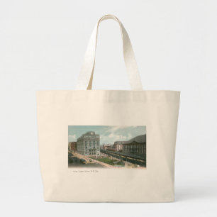 Bolsa Tote Grande União do tanoeiro. Cidade de NY