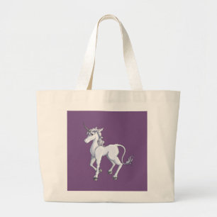 Bolsa Tote Grande Unicórnio