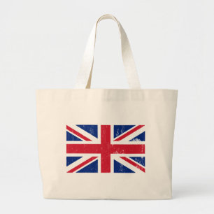 Bolsa Tote Grande Union Jack British Flag Tote Bag