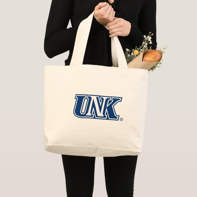 Bolsa Tote Grande UNK| Universidade de Nebraska em Kearney (Frente (produto))