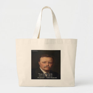 Bolsa Tote Grande Ursinho Roosevelt "Feet On Ground", Dotação Sabe