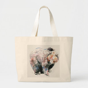 Bolsa Tote Grande Urso