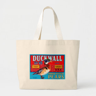 Bolsa Tote Grande Ursos do Rio Hood Duckwall