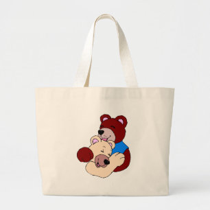 Bolsa Tote Grande Ursos peluches