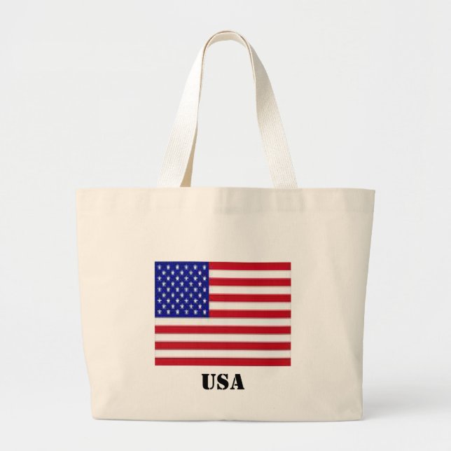 Bolsa Tote Grande USA Bag (Frente)