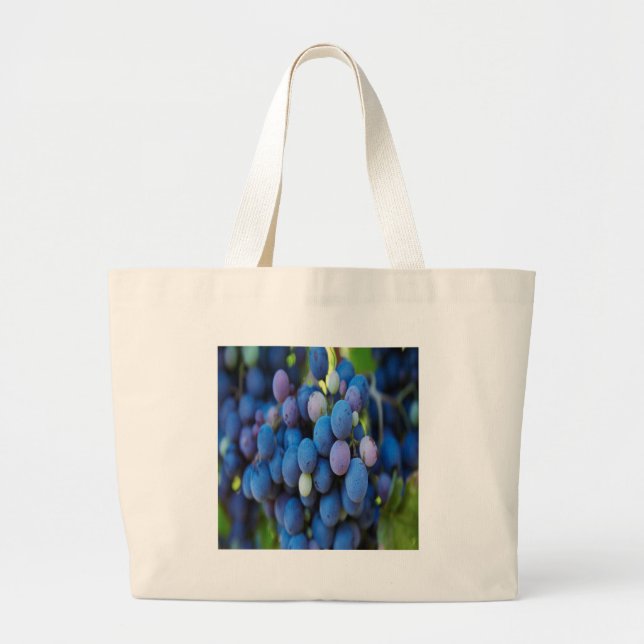 Bolsa Tote Grande Uvas (Frente)