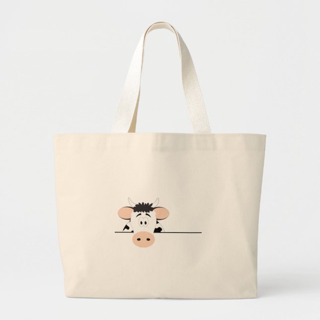 Bolsa Tote Grande Vaca (Frente)