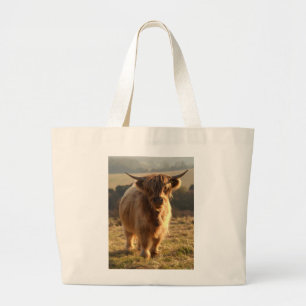 Bolsa Tote Grande Vaca nova das montanhas