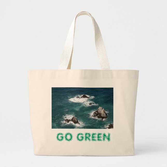 BOLSA TOTE GRANDE VAI O VERDE (Frente)