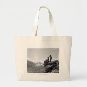 Bolsa Tote Grande Vaqueiros em um cume