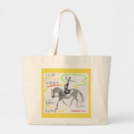 Bolsa Tote Grande Vaulter do Equestrian da sacola