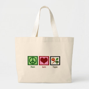 Bolsa Tote Grande Vegan da Paz
