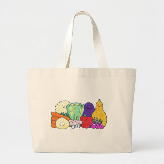 Bolsa Tote Grande Vegetarianos