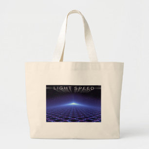 Bolsa Tote Grande Velocidade da luz