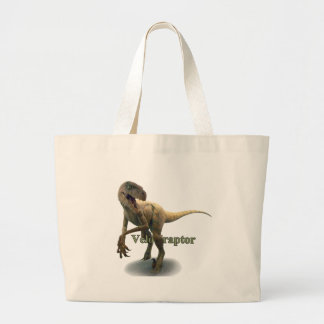 Bolsa Tote Grande Velociraptor