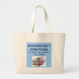 Bolsa Tote Grande Vencedor do BINGO