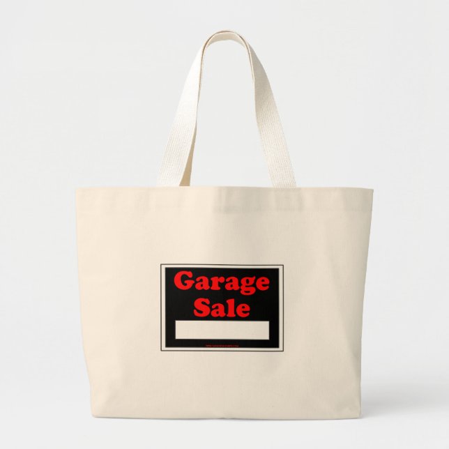 Bolsa Tote Grande Venda de garagem (Frente)