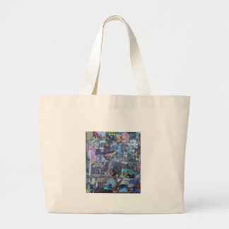Bolsa Tote Grande Vendas + Coisas Colagem Fotográfica Jumbo Tote
