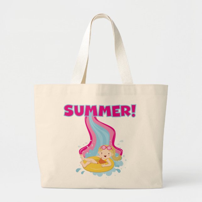 Bolsa Tote Grande Verão de Loura (Frente)