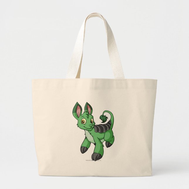 Bolsa Tote Grande Verde de Bori (Frente)