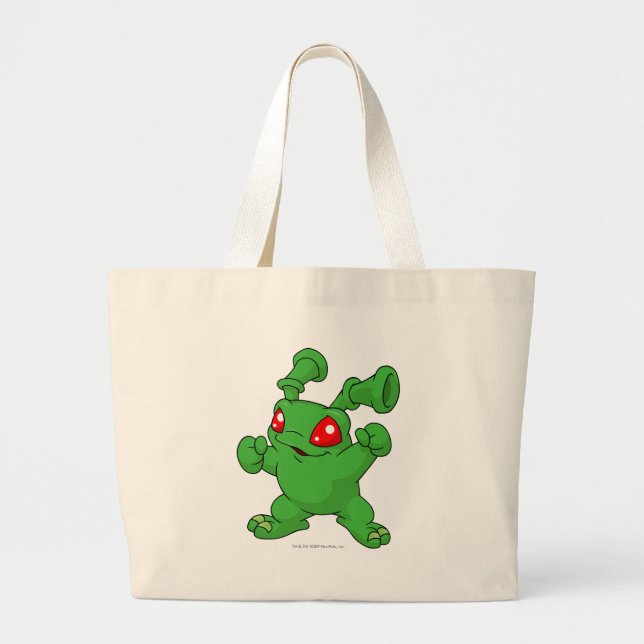 Bolsa Tote Grande Verde de Grundo (Frente)