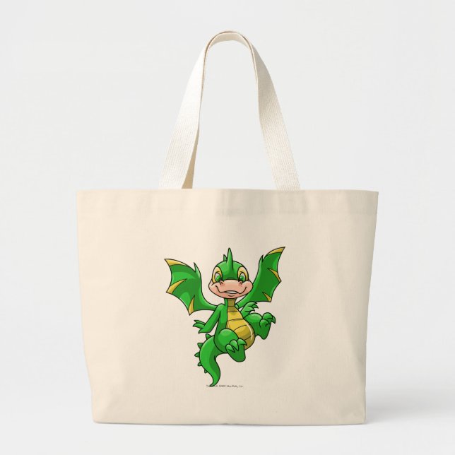 Bolsa Tote Grande Verde de Scorchio (Frente)