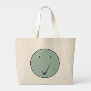 Bolsa Tote Grande Verificar face - Estique, Escuro/Azul01.