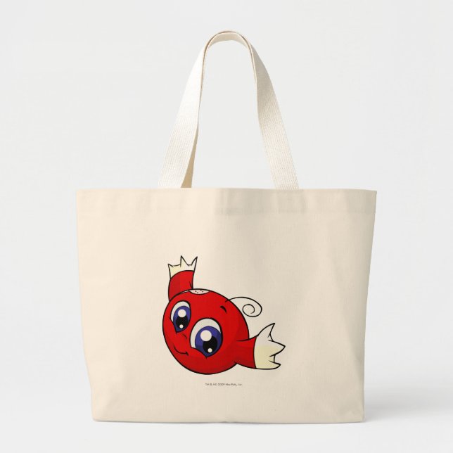 Bolsa Tote Grande Vermelho de Kiko (Frente)