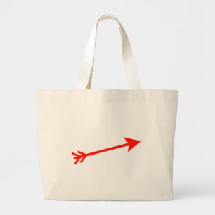 Bolsa Tote Grande Vermelho de Seta 15° O MUSEU Zazzle Dons