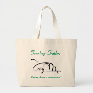 Bolsa Tote Grande Versão verde dos reboques da lágrima